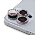 iPhone 16 Pro/16 Pro Max Guess Fixed Glitter Kameran linssin suoja