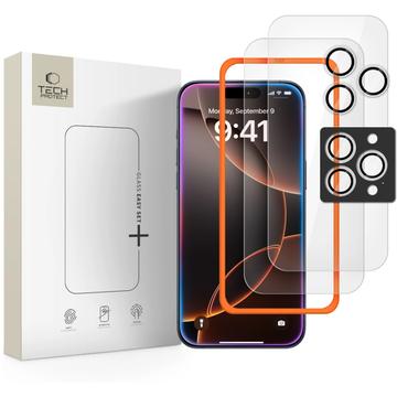 iPhone 16 Pro/17 Pro Tech-Protect Supreme Suojaussarja - Kirkas