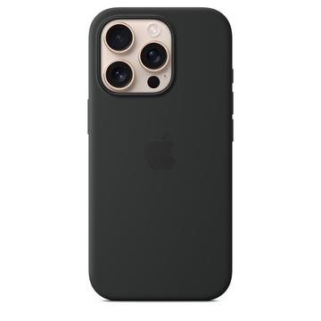 iPhone 16 Pro Apple Silikonikuori MagSafella MYYJ3ZM/A - Musta