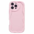iPhone 16 Pro Candy Color Wavy TPU-kotelo - vaaleanpunainen