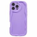 iPhone 16 Pro Candy Color Wavy TPU-kotelo - violetti