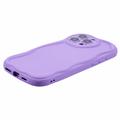 iPhone 16 Pro Candy Color Wavy TPU-kotelo - violetti