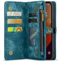 iPhone 16 Pro Caseme 008 2-in-1 Multifunctional Lompakkokotelo - Sininen