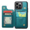 iPhone 16 Pro Caseme C22 Kotelo RFID-korttilompakko - vihreä