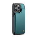iPhone 16 Pro Caseme C22 Kotelo RFID-korttilompakko - vihreä