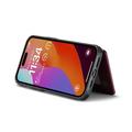 iPhone 16 Pro Caseme C22 Kotelo RFID-korttilompakko - punainen