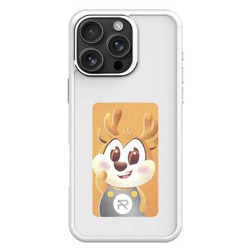 iPhone 16 Pro DIY E-InkCase NFC Case - Valkoinen