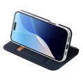 iPhone 16 Pro Dux Ducis Skin Pro Lompakkokotelo - Sininen