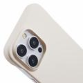 iPhone 16 Pro Kehyksetön Muovikotelo - Valkoinen