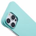 iPhone 16 Pro Kehyksetön Muovikotelo - Vaalea Syaani