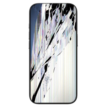 iPhone 16 Pro LCD-näytön ja Kosketusnäytön Korjaus - Musta - Grade A