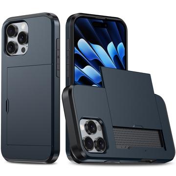 iPhone 16 Pro Hybridikotelo Liukuvalla Korttipaikalla