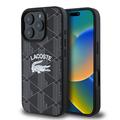 iPhone 16 Pro Lacoste Blend Monogram -kotelo - MagSafe-yhteensopiva - musta