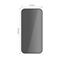 iPhone 16 Pro Max/17 Pro Max Tech-Protect Glass Spy+ yksityisyyden Panssarilasi - 2 kpl. - Musta