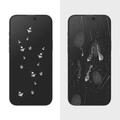 iPhone 16 Pro Max/17 Pro Max Tech-Protect Glass Spy+ yksityisyyden Panssarilasi - 2 kpl. - Musta