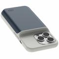 iPhone 16 Pro Max Vara-akkukuori - 7000mAh - Tummansininen / Harmaa