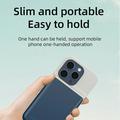iPhone 16 Pro Max Vara-akkukuori - 7000mAh - Tummansininen / Harmaa