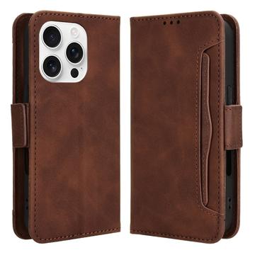 iPhone 16 Pro Max -kortinhaltijan lompakkokotelo - ruskea