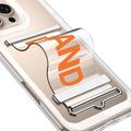iPhone 16 Pro Max GKK Hihnakotelo - vaaleanpunainen / läpinäkyvä