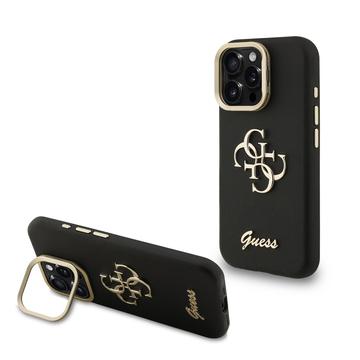 iPhone 16 Pro Max Guess Grained 4G Logo Kameran runkokotelo