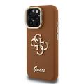 iPhone 16 Pro Max Guess Grained 4G Logo Kameran runkokotelo - ruskea