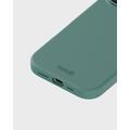 iPhone 16 Pro Max Holdit Silikonikotelo - Sammaleen vihreä