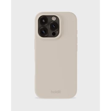 iPhone 16 Pro Max Holdit Silikonikotelo - Vaaleanbeige