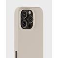 iPhone 16 Pro Max Holdit Silikonikotelo - Vaaleanbeige
