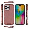 iPhone 16 Pro Max Honeycomb Armored Hybridikotelo - Sininen