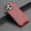 iPhone 16 Pro Max Honeycomb Armored Hybridikotelo - Sininen