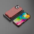 iPhone 16 Pro Max Honeycomb Armored Hybridikotelo - Sininen