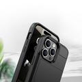 iPhone 16 Pro Max Hybridikotelo Liukuvalla Korttitelineellä - Hopea