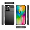 iPhone 16 Pro Max Hybridikotelo Liukuvalla Korttitelineellä - Hopea