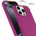iPhone 16 Pro Max Nestemäinen Silikoni Suojakuori - MagSafe-yhteensopiva - Violetti