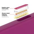 iPhone 16 Pro Max Nestemäinen Silikoni Suojakuori - MagSafe-yhteensopiva - Violetti