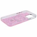 iPhone 16 Pro Max MagSafe-yhteensopiva kimalteleva epoksikotelo - Kuuma Pinkki