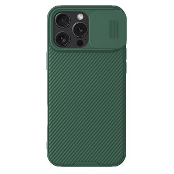 iPhone 16 Pro Max Nillkin CamShield Pro Hybridikotelo - Vihreä