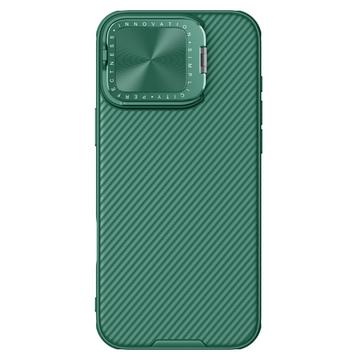 iPhone 16 Pro Max Nillkin CamShield Prop Hybridikotelo - Vihreä