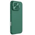 iPhone 16 Pro Max Nillkin CamShield Prop Hybridikotelo - Vihreä
