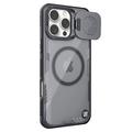 iPhone 16 Pro Max Nillkin IceBlade Prop Magneettikotelo - MagSafe-yhteensopiva, liukulasin kansi - Musta