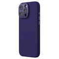 iPhone 16 Pro Max Nillkin LensWing Pro Nestemäinen silikonikotelo - MagSafe-yhteensopiva - Violetti