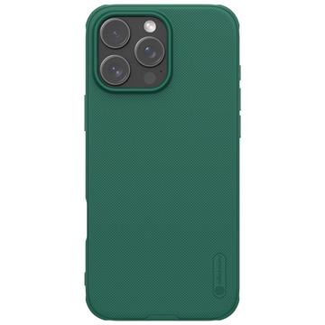 iPhone 16 Pro Max Nillkin Super Frosted Shield Pro Hybridikotelo - Vihreä
