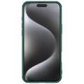 iPhone 16 Pro Max Nillkin Super Frosted Shield Pro Hybridikotelo - Vihreä