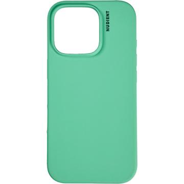 iPhone 16 Pro Max Nudient Base Silikonikotelo - Mintunvihreä