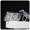 iPhone 16 Pro Max PanzerGlass Kickstand Care Kotelo - MagSafe-yhteensopiva - hopea