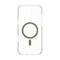 iPhone 16 Pro Max PanzerGlass Care läpinäkyvä Urban Combat Case - MagSafe-yhteensopiva - vihreä