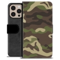 iPhone 16 Pro Max Premium Lompakkokotelo - Maastokuvionti