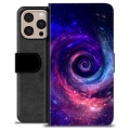 iPhone 16 Pro Max Premium Lompakkokotelo - Galaksi