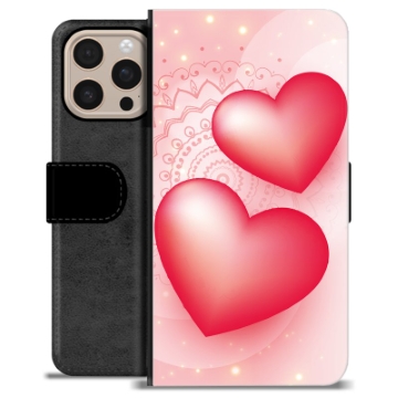 iPhone 16 Pro Max Premium Lompakkokotelo - Rakkaus