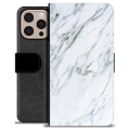 iPhone 16 Pro Max Premium Lompakkokotelo - Marmori